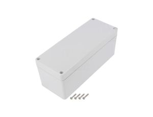 Obudowa uniwersalna, X: 75mm, Y: 190mm, Z: 75mm, ZP, ABS, jasnoszary ZP190.75.75SJ TM ABS