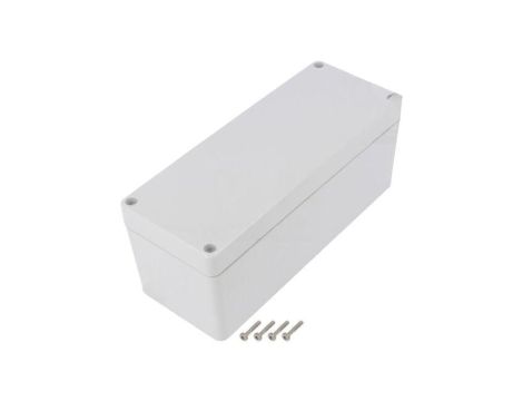 Obudowa uniwersalna, X: 75mm, Y: 190mm, Z: 75mm, ZP, ABS, jasnoszary ZP190.75.75SJ TM ABS