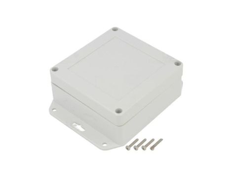 Obudowa uniwersalna, X: 105mm, Y: 105mm, Z: 45mm, ZP, ABS, jasnoszary ZP105.105.45UJH TM ABS