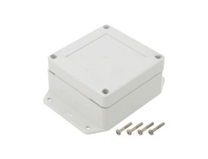 Obudowa uniwersalna, X: 90mm, Y: 90mm, Z: 45mm, ZP, ABS, jasnoszary ZP90.90.45SUJ TM ABS