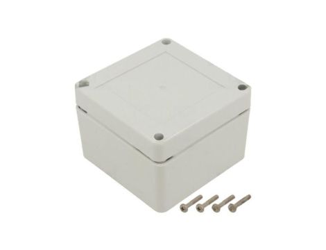 Obudowa uniwersalna, X: 90mm, Y: 90mm, Z: 60mm, ZP, ABS, jasnoszary ZP90.90.60SJ TM ABS