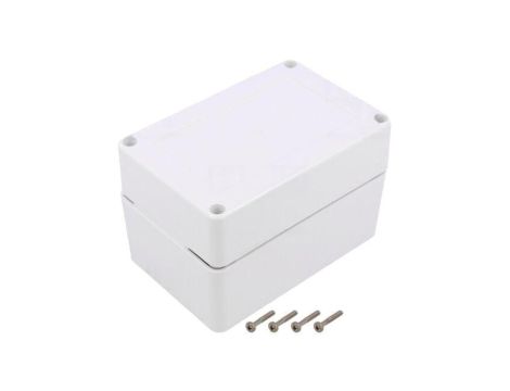 Obudowa uniwersalna, X: 120mm, Y: 80mm, Z: 75mm, ZP, ASA, biały, IP67 ZP120.80.75SB TM ASA