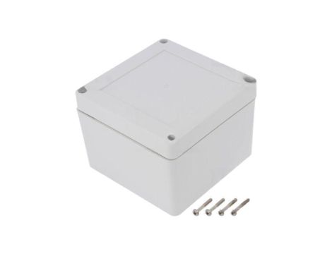 Obudowa uniwersalna, X: 105mm, Y: 105mm, Z: 75mm, ZP, ABS, jasnoszary ZP105.105.75SJ TM ABS