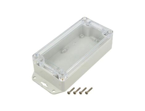 Obudowa uniwersalna, X: 80mm, Y: 160mm, Z: 45mm, ZP, ABS, jasnoszary ZP160.80.45UJPH TM ABS-PC