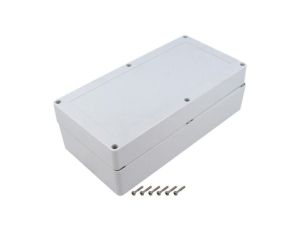 Obudowa uniwersalna, X: 120mm, Y: 240mm, Z: 75mm, ZP, ABS, jasnoszary ZP240.120.75SJ TM ABS
