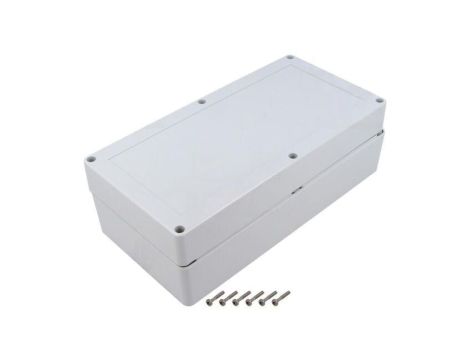 Obudowa uniwersalna, X: 120mm, Y: 240mm, Z: 75mm, ZP, ABS, jasnoszary ZP240.120.75SJ TM ABS