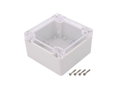 Obudowa uniwersalna, X: 105mm, Y: 105mm, Z: 60mm, ZP, ABS, jasnoszary ZP105.105.60JPH TM ABS-PC