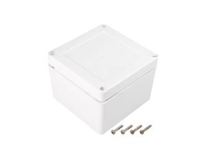 Obudowa uniwersalna, X: 105mm, Y: 105mm, Z: 75mm, ZP, ASA, biały, IP67 ZP105.105.75SB TM ASA