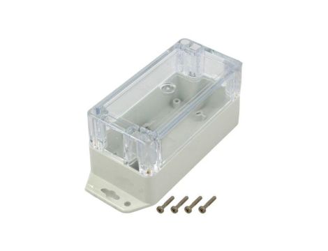 Obudowa uniwersalna, X: 60mm, Y: 120mm, Z: 45mm, ZP, ABS, jasnoszary ZP120.60.45UJPH TM ABS-PC