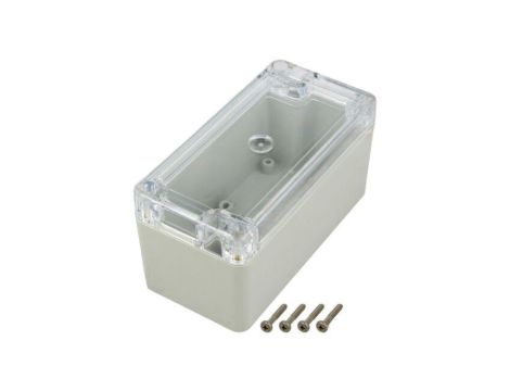 Obudowa uniwersalna, X: 60mm, Y: 120mm, Z: 75mm, ZP, ABS, jasnoszary ZP120.60.75JPH TM ABS-PC