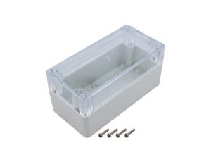 Obudowa uniwersalna, X: 80mm, Y: 160mm, Z: 75mm, ZP, ABS, jasnoszary ZP160.80.75JPH TM ABS-PC