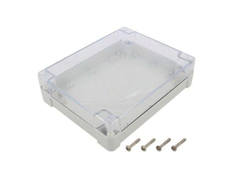 Obudowa uniwersalna, X: 190mm, Y: 240mm, Z: 60mm, ZP, ABS, jasnoszary ZP240.190.60SJP TM ABS-PC