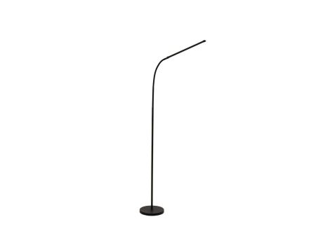 Lampa Stojąca Podłogowa Stołowa LED LUMILED 14W CCT Ściemnialna z Regulacją Wysokości Longa 2 Czarna Klasa G 3 Lata Gwarancji