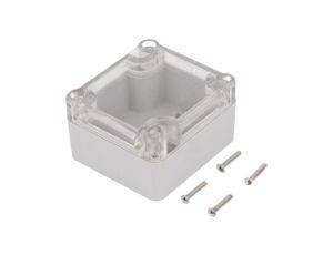 Obudowa uniwersalna, X: 57mm, Y: 63mm, Z: 37mm, ABS, szary, uszczelka Z117JPH TM ABS