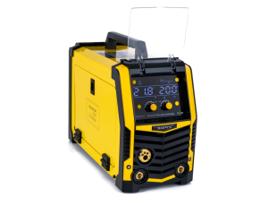 PÓŁAUTOMAT SPAWALNICZY INVERTOROWY MIG-217 ALU-PULS SYNERGIA MMA 230V, 200A/60%, GP50,MB15/3, D100/D200