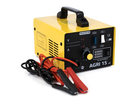 PROSTOWNIK INWERTOROWY AGRI 15 V2 6/12V, 15A, 230V, PB/AGM-GEL/LiFePO MAGNUM