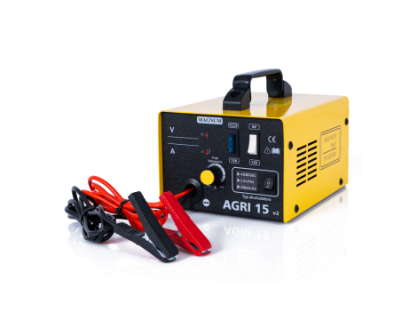 PROSTOWNIK INWERTOROWY AGRI 15 V2 6/12V, 15A, 230V, PB/AGM-GEL/LiFePO MAGNUM - 2