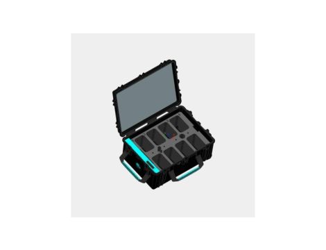 Walizka ładująca na 8 gogli VR 10x USB-C 5V 2.4A / 12W