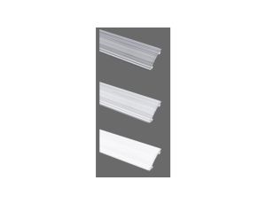 Klosz PVC czarny do profilu L6 1,00 m