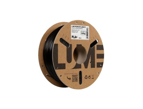 Filament LUME PLA+ czarny (01-008) 1,75 mm 1 kg FIL10000107-WUN