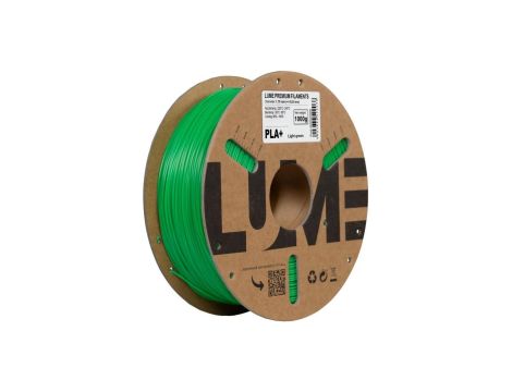 Filament LUME PLA+ zielony jasny (01-019) 1,75 mm 1 kg FIL10000118-WUN