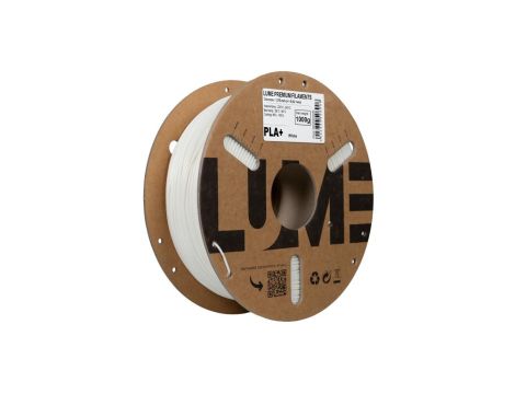 Filament LUME PLA+ biały (01-003) 1,75 mm 1 kg FIL10000102-WUN