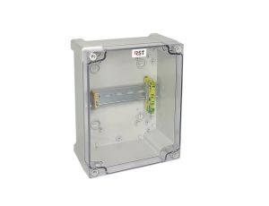 Obudowa uniwersalna do montażu ograniczników przepięć RST FT 6T 122 x 187 x 90 mm z pokrywą transparentną 121 006