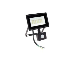 Naświetlacz LED z czujnikiem PIR NOCTIS LUX 3 20W 2000lm 4000K IP44 czarny