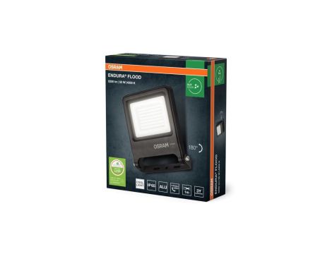 Projektor LED OSRAM Halogen Zewnętrzny Reflektor 50W 4000K Neutralna 5000lm Szary IP65 Endura 3 Lata Gwarancji