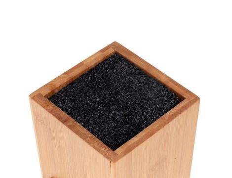 KINGHOFF BLOK NA NOŻE BAMBUS 10,5x10,5x25cm - 2