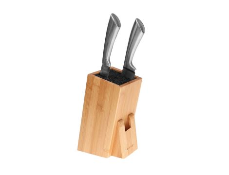 KINGHOFF BLOK NA NOŻE BAMBUS 10,5x10,5x25cm - 3