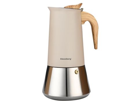 KLAUSBERG KAWIARKA STALOWA ESPRESSO 600ml INDUKCJA - 6