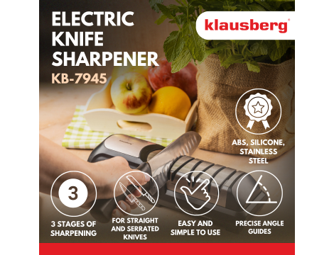 KLAUSBERG OSTRZAŁKA DO NOŻY ELEKTRYCZNA DIAMENTOWA - 2