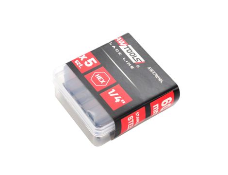 AWTOOLS UCHWYT MAGNETYCZNY DO KOŃCÓWEK BITÓW 1/4" 60mm/5szt. - 2