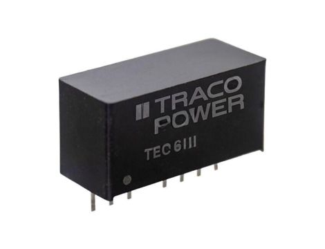 Przetwornica DC/DC, 6W, Uwej: 9...75VDC, Uwyj: 5VDC, Iwyj: 1,2A, SIP8 TEC 6-2411UI