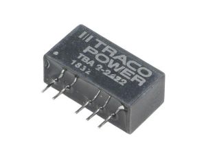 Przetwornica DC/DC, 2W, Uwej: 21,6...26,4VDC, Uwyj: 12VDC, Iwyj: 80mA TBA 2-2422