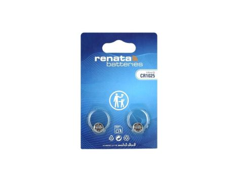 2 x bateria litowa Renata SC CR1025