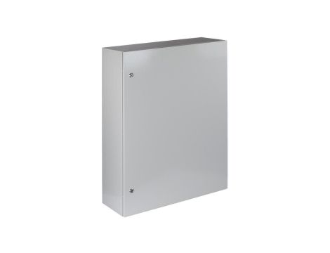 Obudowa hermetyczna rozdzielnica metalowa z płytą montażową 1000x800x300mm IP65 natynkowa szara NEKU
