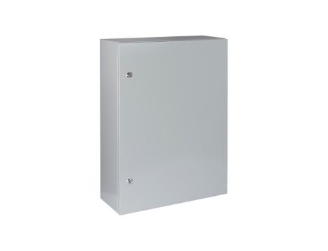 Obudowa hermetyczna rozdzielnica metalowa z płytą montażową 800x600x250mm IP65 natynkowa szara NEKU