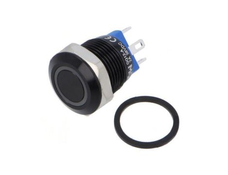 Przełącznik: wandaloodporny Poz: 2 SPST-NO 2A/36VDC IP65 Ø12mm GQ12-AF-10E/J/G/12V/A