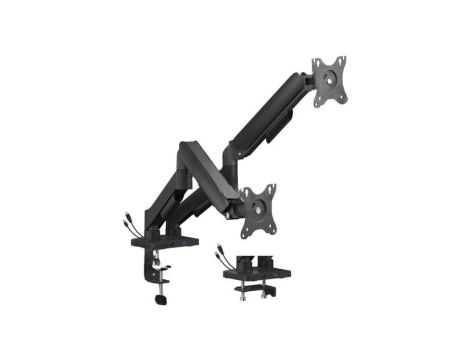 Uchwyt, 9kg, 17...32, czarny, Dł.ramienia: 506mm, monitor x2 MA-DA2U-01
