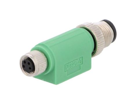 Adapter PIN: 4 M12 męski prosty M8 żeński prosty proste 30VDC SAC-4P-M12MS-M8FS