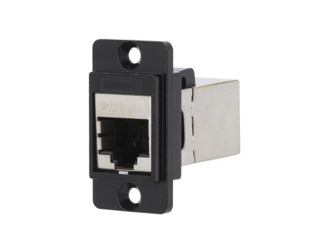 Łącznik DUALSLIM RJ45 8p8c Kat 6 ekranowane 29mm metal CP30722SMB