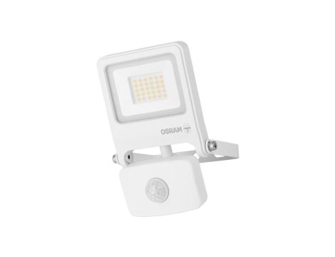 Projektor LED OSRAM Halogen Zewnętrzny Reflektor z Czujnikiem 20W 3000K Ciepła 1800lm Biały IP44 3 Lata Gwarancji