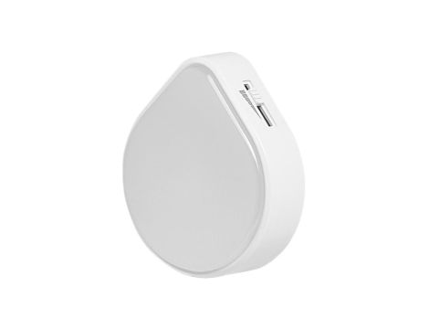 Lampka Nocna LED OSRAM Orientacyjna do Gniazdka z Czujnikiem Zmierzchu Ściemnialna 0.5W 3000K Ciepła 15lm Biały Lunetta