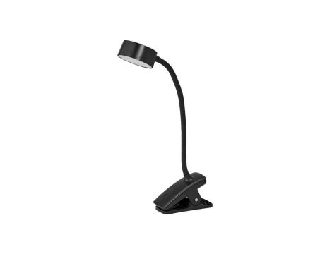 Lampka Biurkowa Szkolna OSRAM Oprawa Stołowa Kreślarska LED Ściemnialna 4.8W 3000-6500K CCT 221lm Czarny 3 Lata Gwarancji
