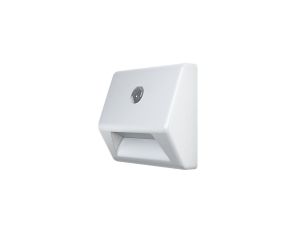 Oprawa Schodowa LED OSRAM Bateryjna z Czujnikiem Ruchu i Zmierzchu 0.25W 4000K Neutralna 10lm Biały IP54
