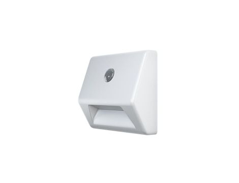 Oprawa Schodowa LED OSRAM Bateryjna z Czujnikiem Ruchu i Zmierzchu 0.25W 4000K Neutralna 10lm Biały IP54