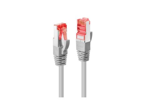 Kabel sieciowy kat.6 S/FTP 30 m, szary