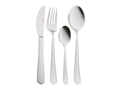 KINGHOFF SZTUĆCE ZESTAW 24 ELEMENTY STAL - 4